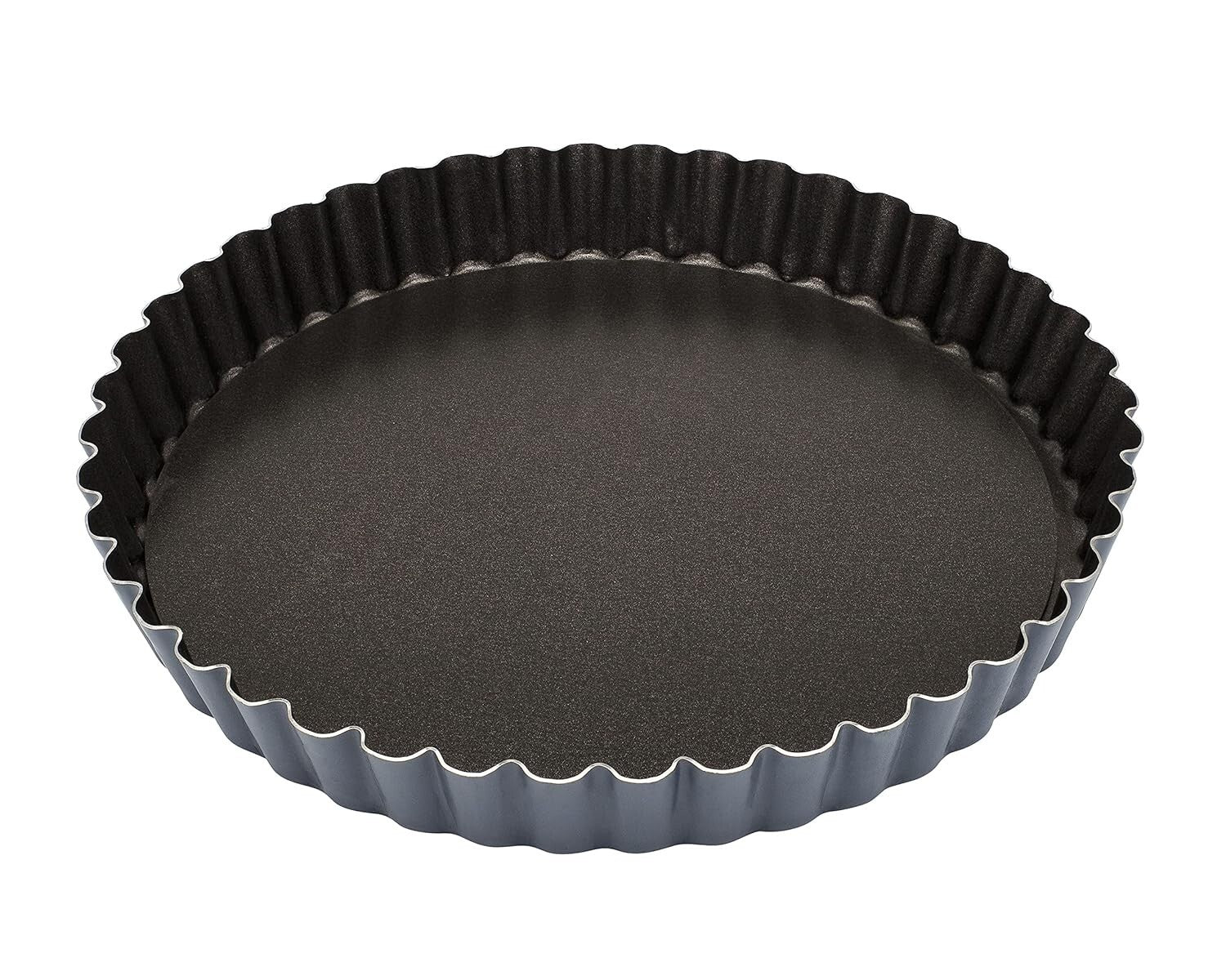 Professional Quality 9.5" Nonstick Tart Pan with Fluted Design - Bourgeat Exopan