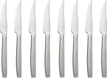 Load image into Gallery viewer, Luxury Steak Knife Set - 8 High-Performance Knives in Olivewood Presentation Box