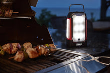 Load image into Gallery viewer, Versatile 4 Panel LED Camping Lantern with Rechargeable Batteries &amp; Flashlight