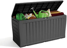 Load image into Gallery viewer, All-Weather 270L Storage Box - Holds Tools &amp; Cushions, Lockable &amp; Portable
