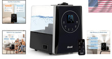 Load image into Gallery viewer, Indoor Comfort: 6L Ultrasonic Humidifier &amp; Essential Oil Diffuser with Timer