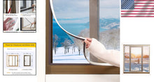 Load image into Gallery viewer, Instant Installation Window Insulation Kit - Heavy Duty 56x35” for All Windows