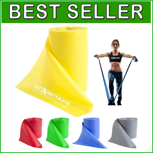 Custom Length Resistance Bands with 5 Color-Coded Levels - Durable & Easy to Use