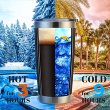 Load image into Gallery viewer, Durable 20oz Powder Coated Travel Tumblers - Insulated, 8 Pack Essentials