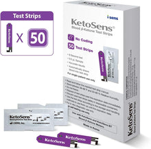 Load image into Gallery viewer, Precision Blood Ketone Test Strips (50 Pieces) - Perfect for Keto Enthusiasts