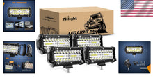Load image into Gallery viewer, Powerful 120W Waterproof LED Light Pods 4PCS - Ideal for SUVs, Trucks, Boats