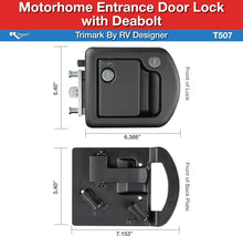Load image into Gallery viewer, Upgrade Your RV Security with TriMark Motorhome Lock - Smooth Finish, Easy Fit