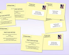 Load image into Gallery viewer, Professional Quality Blue Postcards - 250 Sheets with Duplex Printing Capability