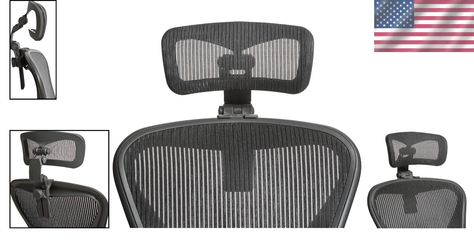Fully Adjustable Headrest for Aeron Chair - Perfect Fit for Gaming and Design