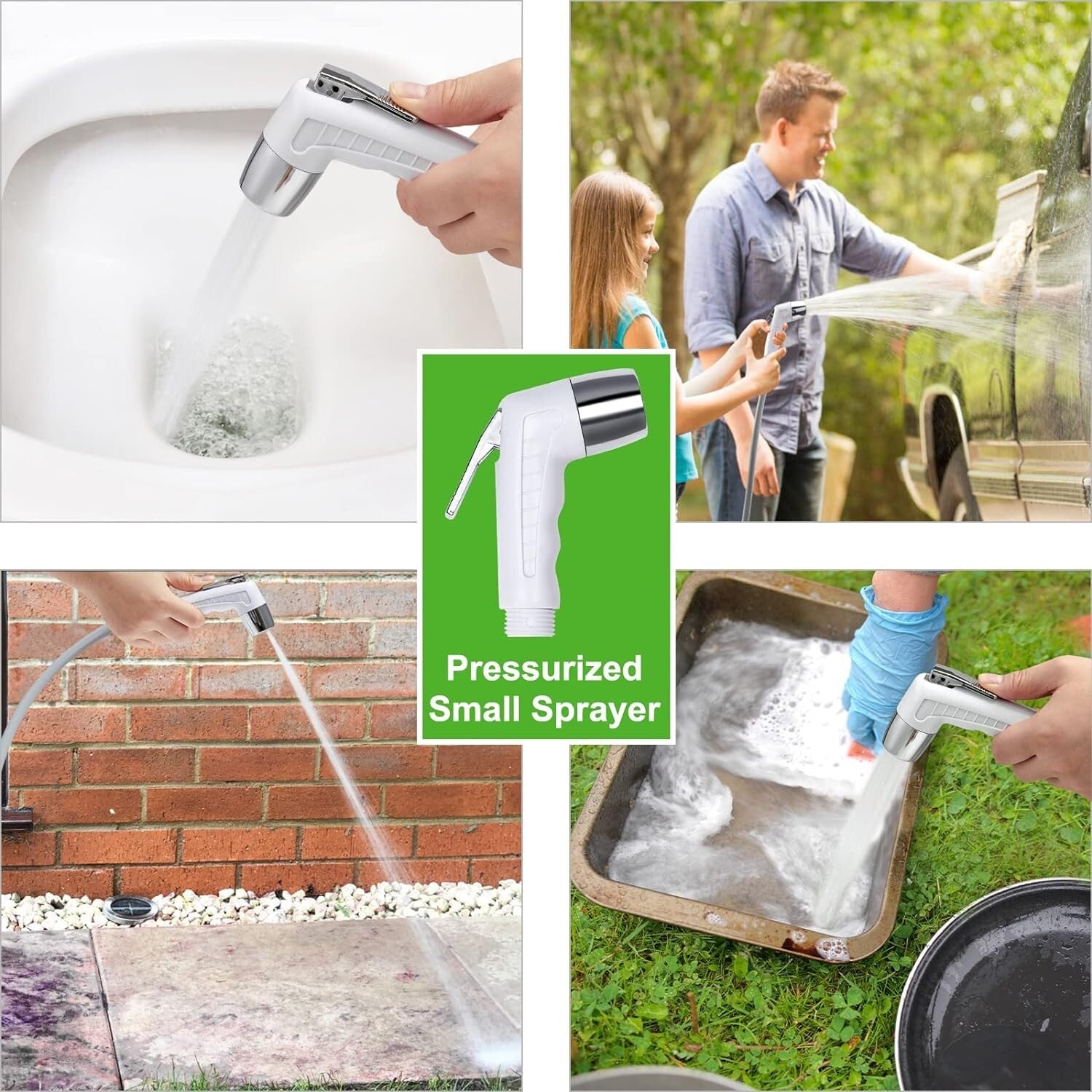 Easy-to-Use Rechargeable Camping Shower - Perfect for Adventures & Outdoor Clean