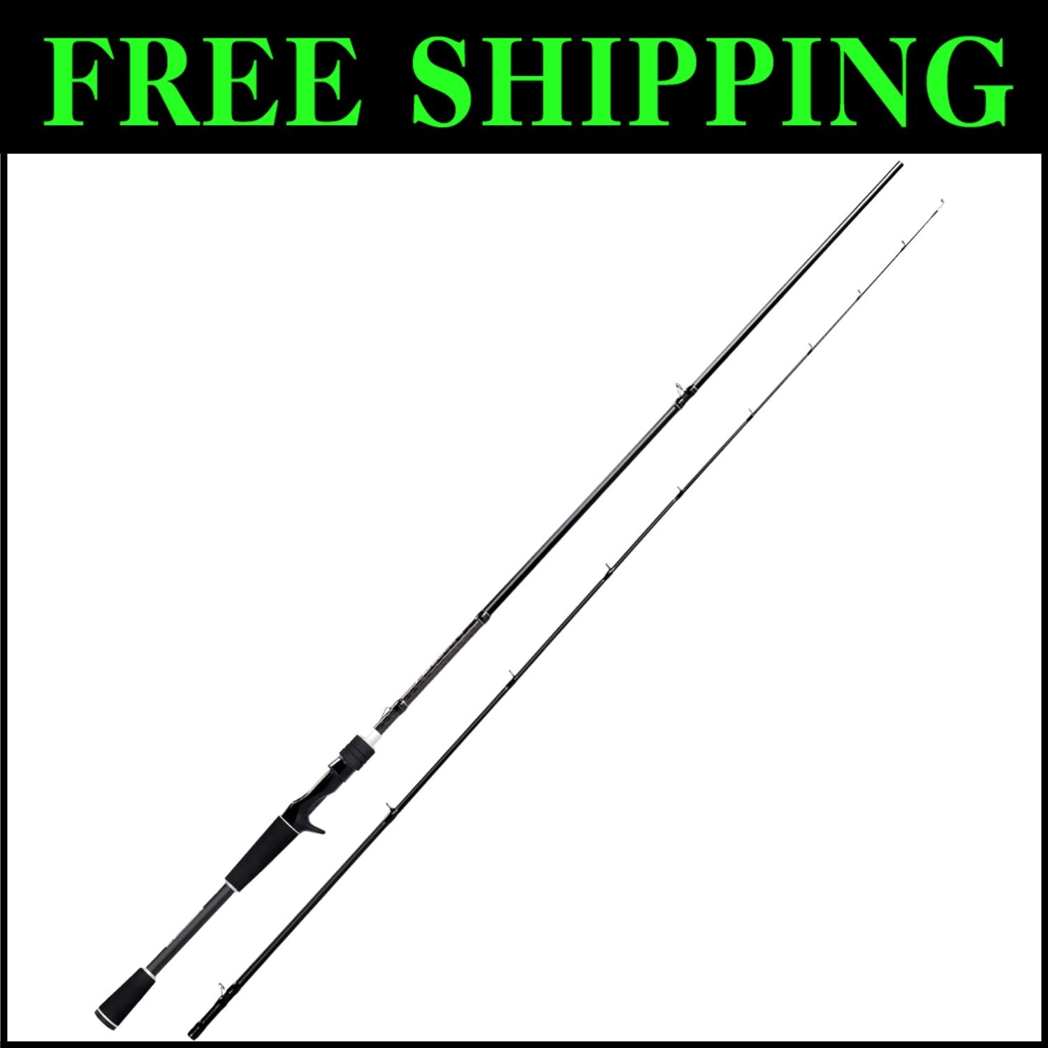 Versatile Perigee II Fishing Rod - Durable Carbon Fiber with Fuji O-Ring Guides