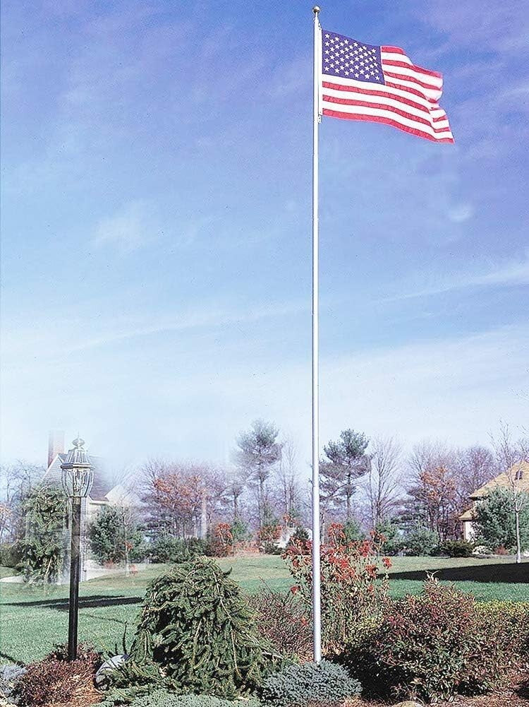 100 Feet Steel Core Flag Line with UV Resistance - Premium Weatherproof Rope