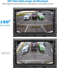 Load image into Gallery viewer, 180° Ultra Wide Backup Camera - Waterproof Mini OEM Design for Easy Installation