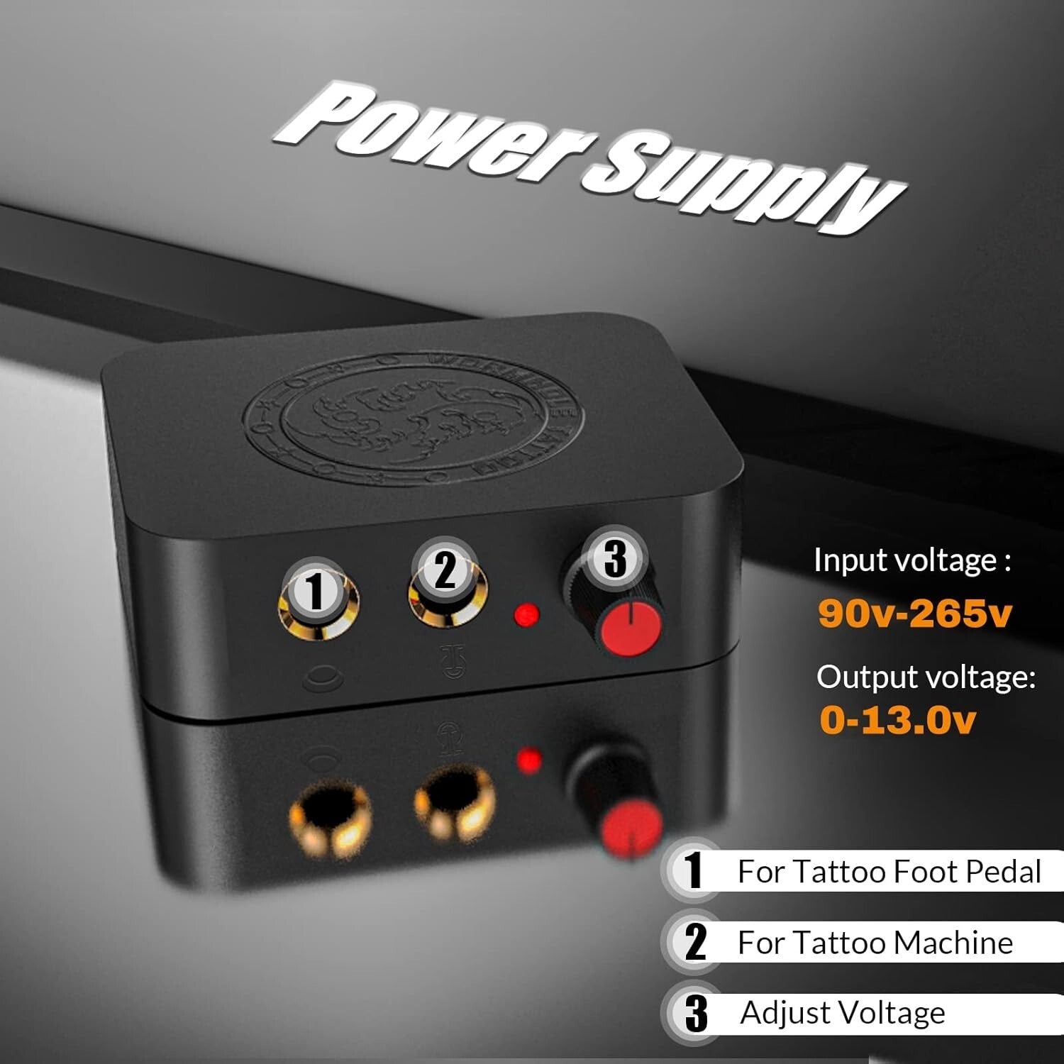 Beginner-Friendly Tattoo Gun Kit - Compact Rotary Pen with Complete Supplies