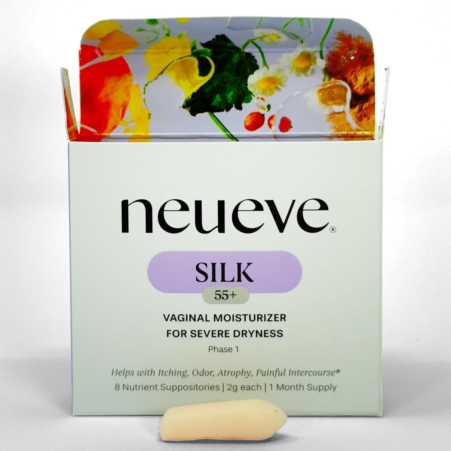 Cruelty-Free Silk Vaginal Moisturizer for Dryness | Hormone-Free Relief for 55+