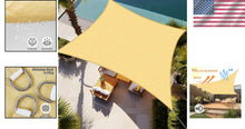 Load image into Gallery viewer, High-Density UV Protection Rectangle Sun Shade Sail - Custom Sizes Available