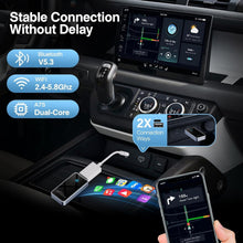 Load image into Gallery viewer, 2024 Slim Wireless Android Auto Adapter - Automatic Connection with USB C/A