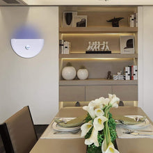 Load image into Gallery viewer, Violet Light Wall Sconce Fly Trap - Efficient Indoor Solution for Bugs &amp; Moths