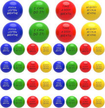 Load image into Gallery viewer, Motivational Stress Balls 40 Pack - Anxiety Relief &amp; Grip Strength Enhancement