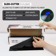 Load image into Gallery viewer, 54in x 108ft Black Waterproof Disposable Tablecloth Roll for Elegant Events