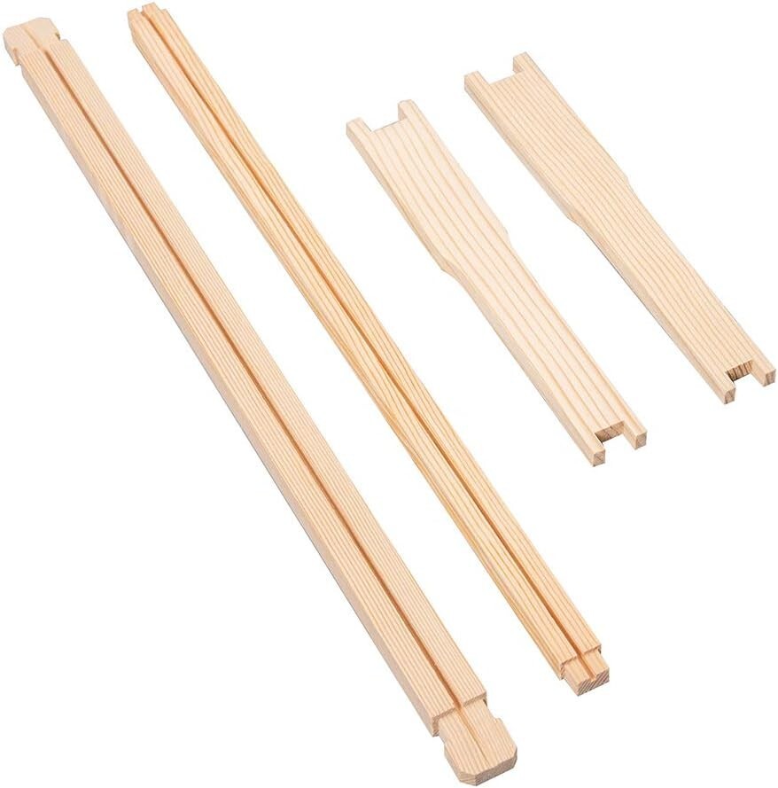 Langstroth Compatible 10-Pack Deep Hive Frames – Easy to Assemble & Inspect Eggs