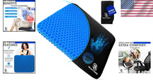 Load image into Gallery viewer, Versatile 3.1 lbs Gel Seat Cushion - Comfort &amp; Cooling for Long Sitting Sessions