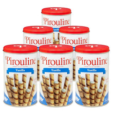 Load image into Gallery viewer, Freshly Baked Vanilla Crème Rolled Wafers - Perfect for Coffee or Gifts, 6 Pack