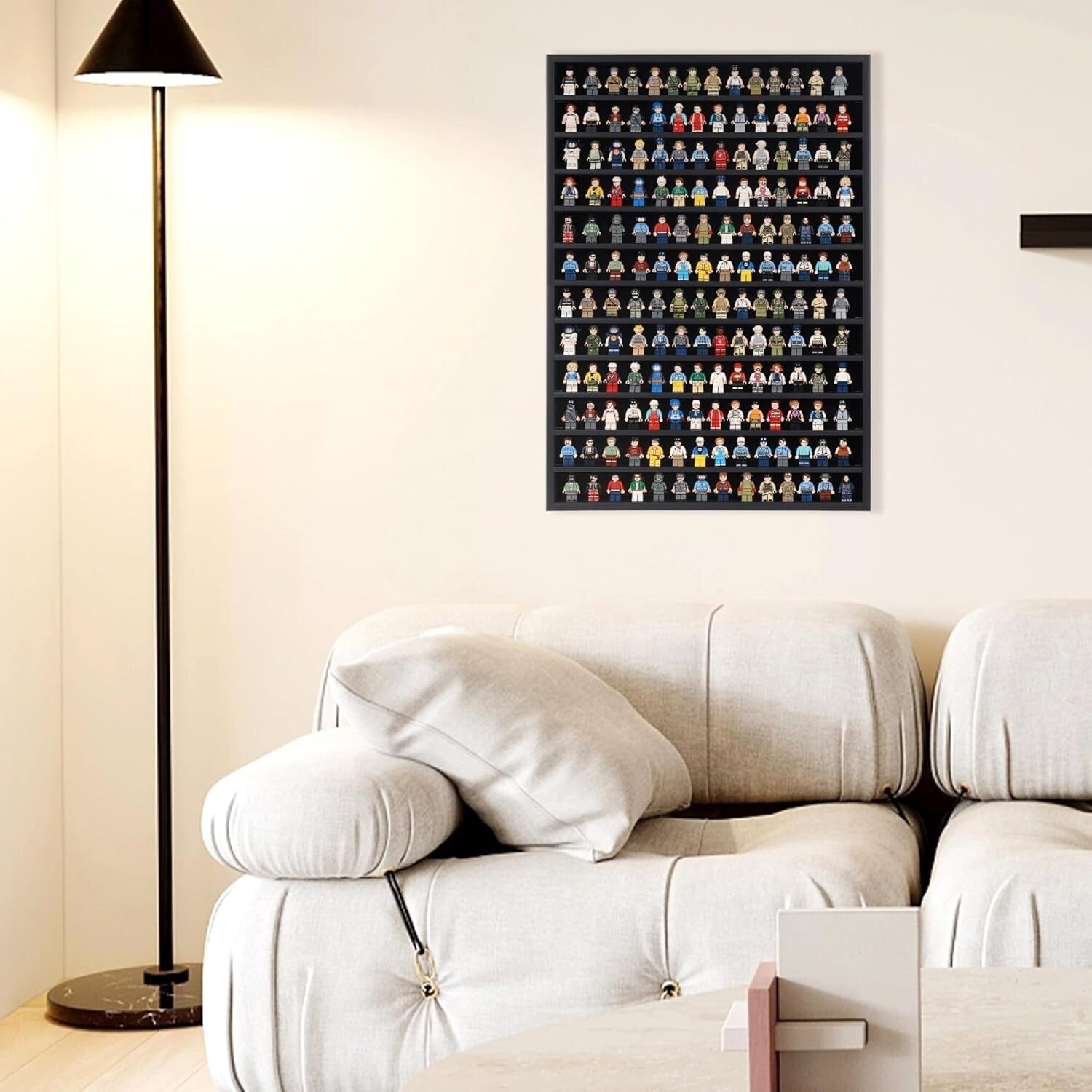 Open Front Hot Wheels Display Case for 1:64 Scale Die-Cast Cars - Wall Mount