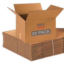 Load image into Gallery viewer, 20-Pack Medium Moving Boxes 18x14x12" - Heavy-Duty Corrugated Storage Solution