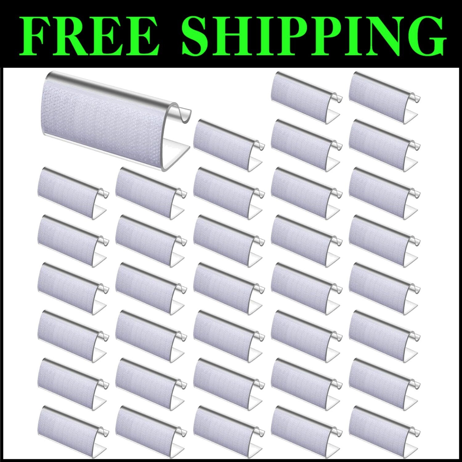 Versatile 150 Piece Table Skirting Clip Set - Ideal for Indoor & Outdoor Events