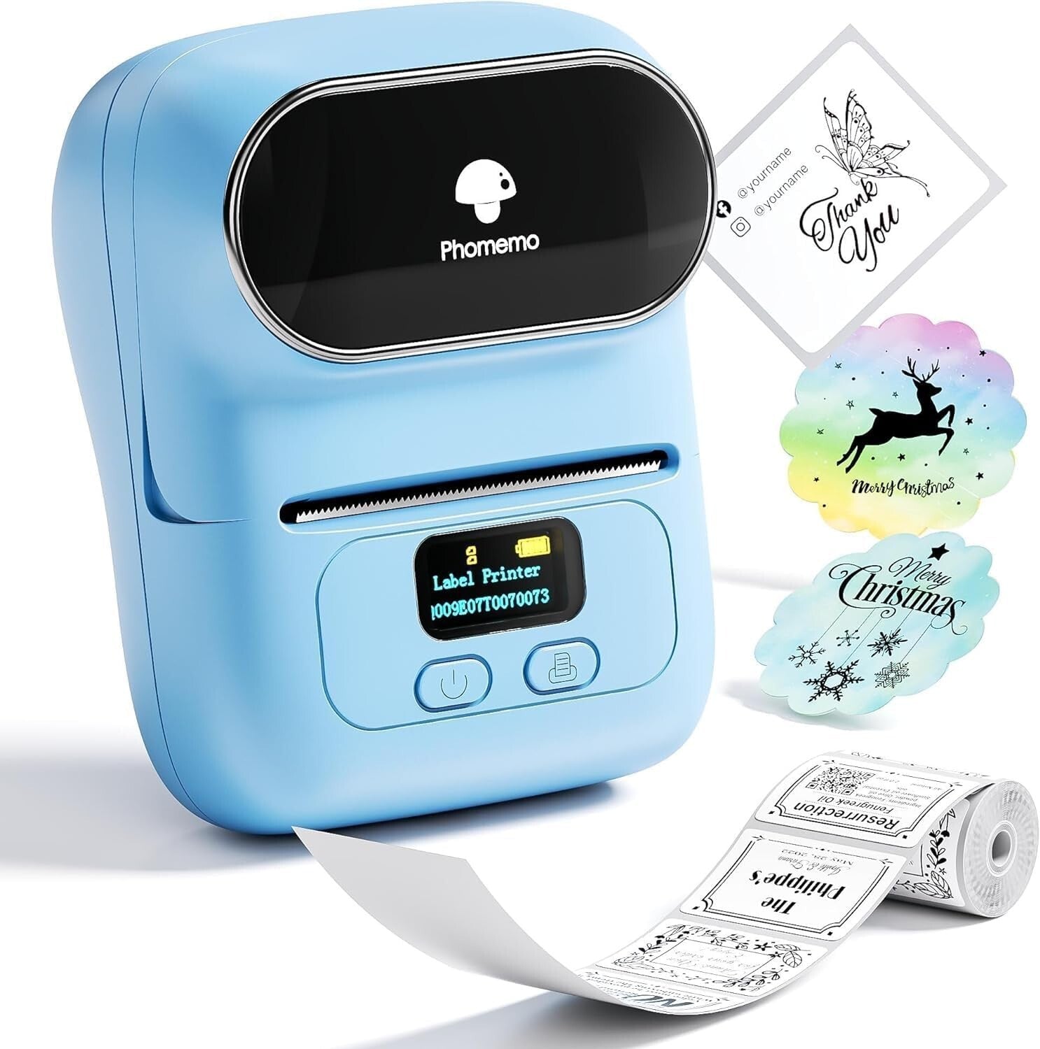 Bluetooth Thermal Label Printer & Portable Label Maker for Small Businesses