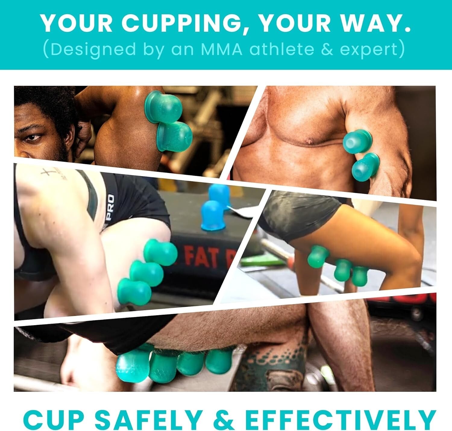 Dual-Function Cupping Therapy Set for Myofascial Release & Muscle Recovery