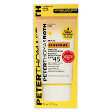 Load image into Gallery viewer, Water-Resistant Mineral Sunscreen SPF 45 - Tinted for Redness Neutralization