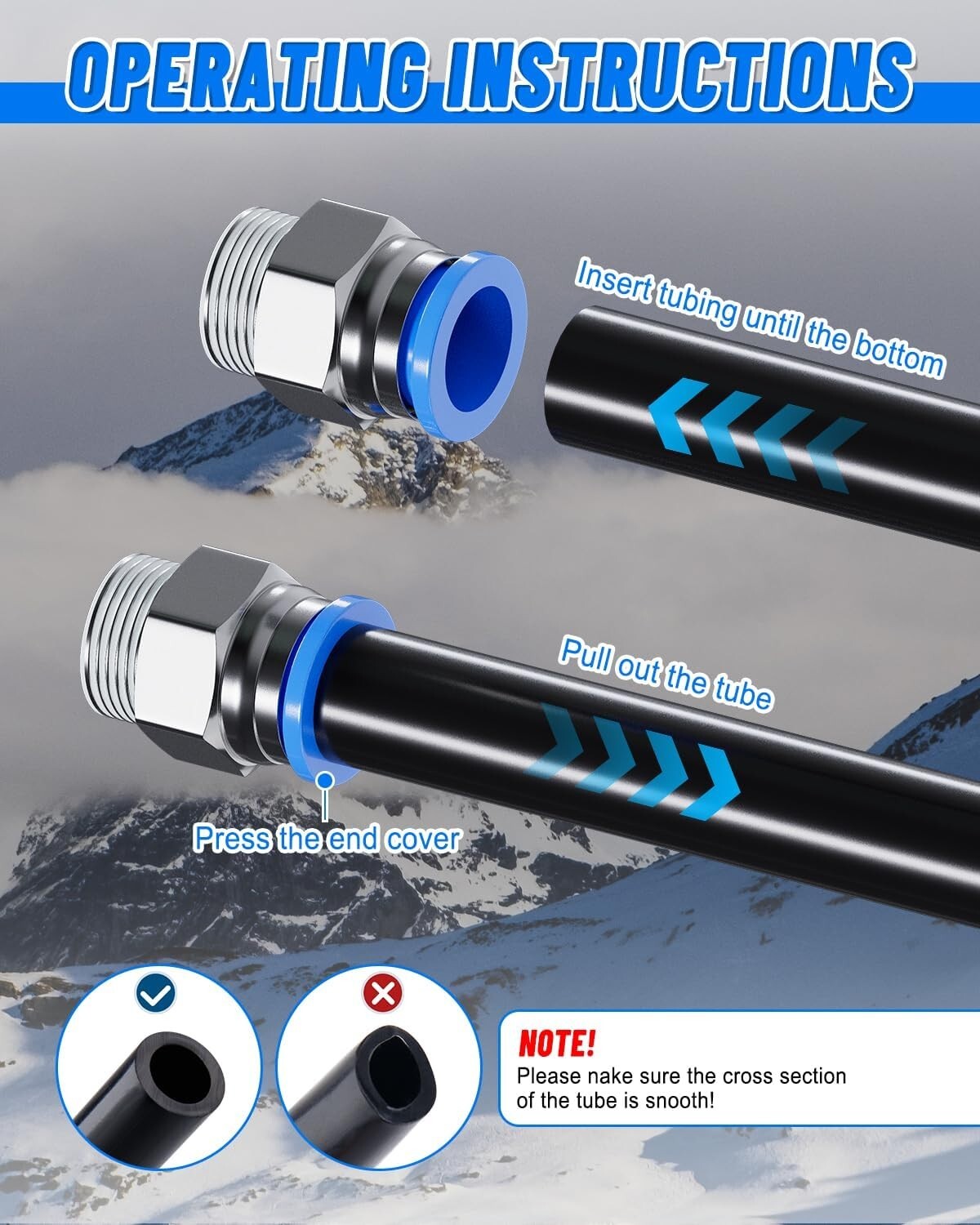 High-Pressure 116PCS Pneumatic Connector Kit & Accessories for DIY & Automotive