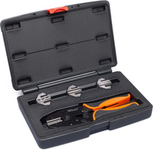 Load image into Gallery viewer, Durable Carbon Steel Crimping Tool Set - Comfortable Grip with Lifetime Warranty
