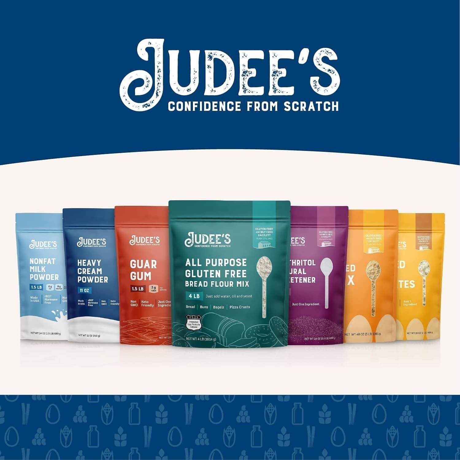 5 lb Judee’s Yogurt Powder - Rich, Tangy Flavor for Dips, Dressings & Smoothies