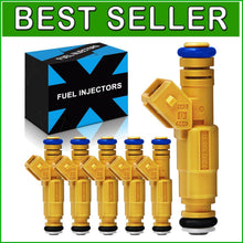 Load image into Gallery viewer, Advanced Fuel Injectors with O-Rings for Jeep 4.0L - Corrosion-Resistant (6 PCS)