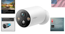 Load image into Gallery viewer, Tapo MagCam: 2024 Editors’ Choice 2K Outdoor Security Camera with Night Vision