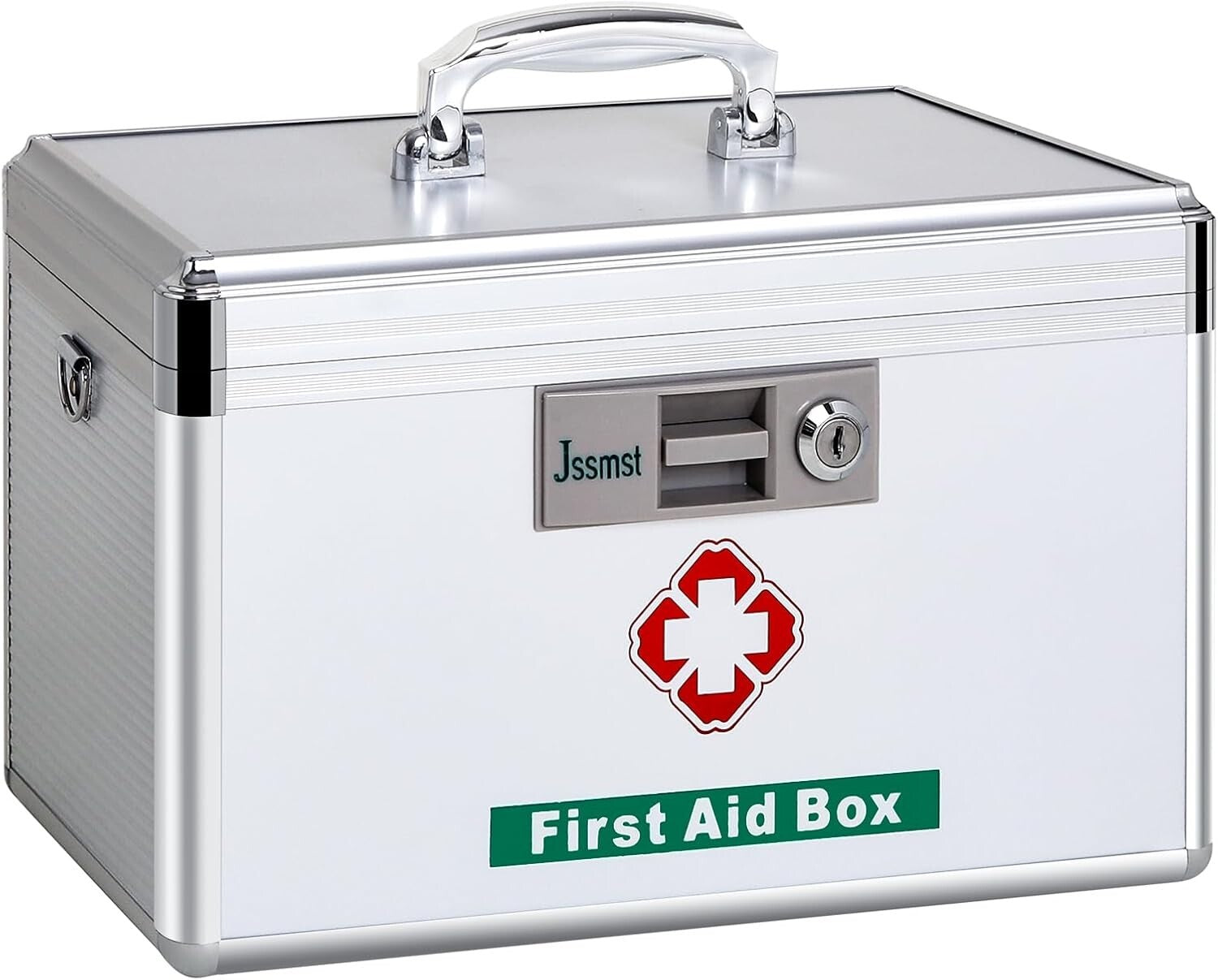 Durable Lockable Medicine Box with Plush Interior - 4.1 lb Lightweight Design