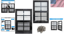 Load image into Gallery viewer, Energy-Efficient 2 Pack Shed Windows - 12x18 with Tempered Glass Protection