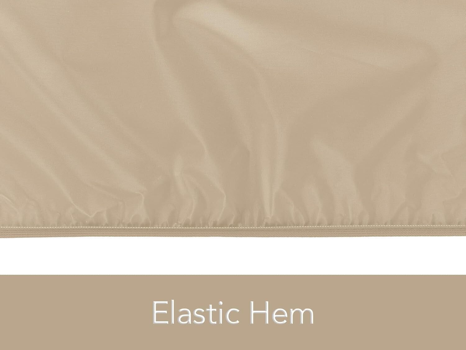 Large Outdoor Grill Cover 110" - Weather-Resistant with Drawstring Closure