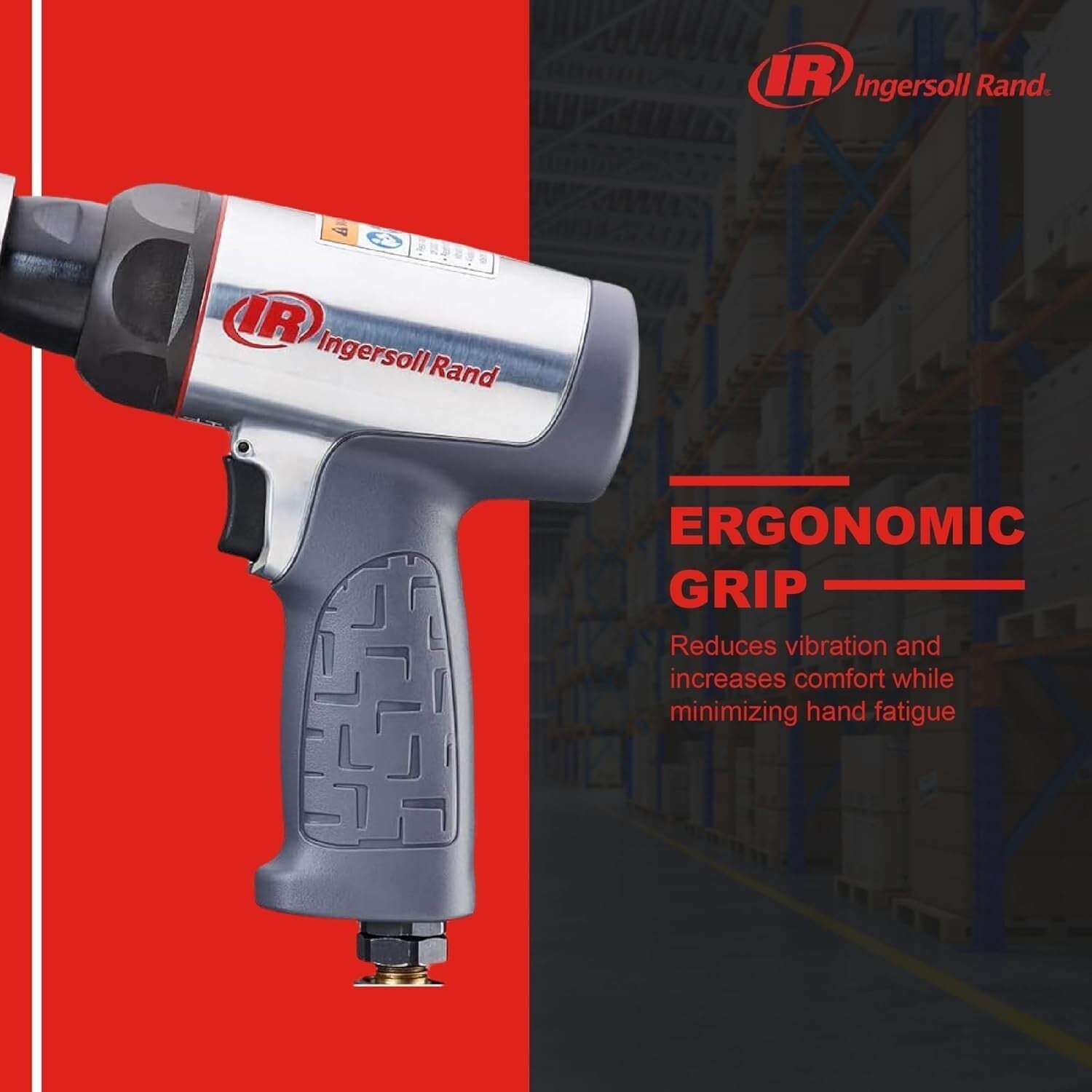Vibration-Reduced AIR Hammer Kit with Quick-Change Chisels - Ultra Efficient
