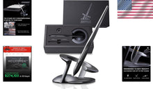 Load image into Gallery viewer, Precision Hoverpen 2.0 Space Black Edition - Magnetic, Unique Desk Accessory