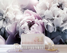 Load image into Gallery viewer, Beautiful Floral Large Mural - 108" x 75" Non-Pasted Silk Wallpaper for Any Room