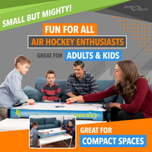 Load image into Gallery viewer, Compact HX40 Air Hockey Table - Effortless 5-Minute Assembly &amp; Fun Gameplay