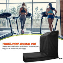 Load image into Gallery viewer, Waterproof Dustproof Zippered Folding Cover for Treadmill - Black, 57"L x 25"W