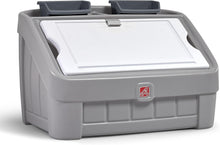 Load image into Gallery viewer, 2-in-1 Kids Toy Storage Box &amp; Art Easel - Innovative Organizer for Creative Play