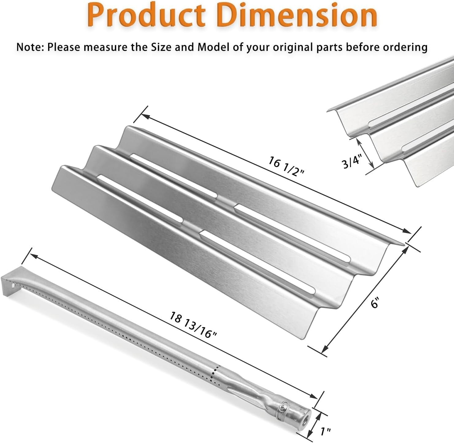 Corrosion-Resistant Grill Parts for Napoleon Models - Complete Replacement Kit