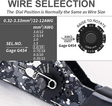 Load image into Gallery viewer, Heavy-Duty Crimping Tool for Deutsch Connectors - Size 12, 16, 20 Solid Contacts
