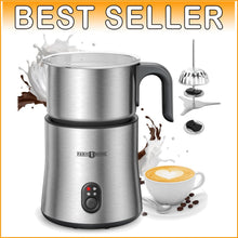 Load image into Gallery viewer, 500ml Detachable Milk Frother &amp; Steamer with Strix Control - Elegant Solution